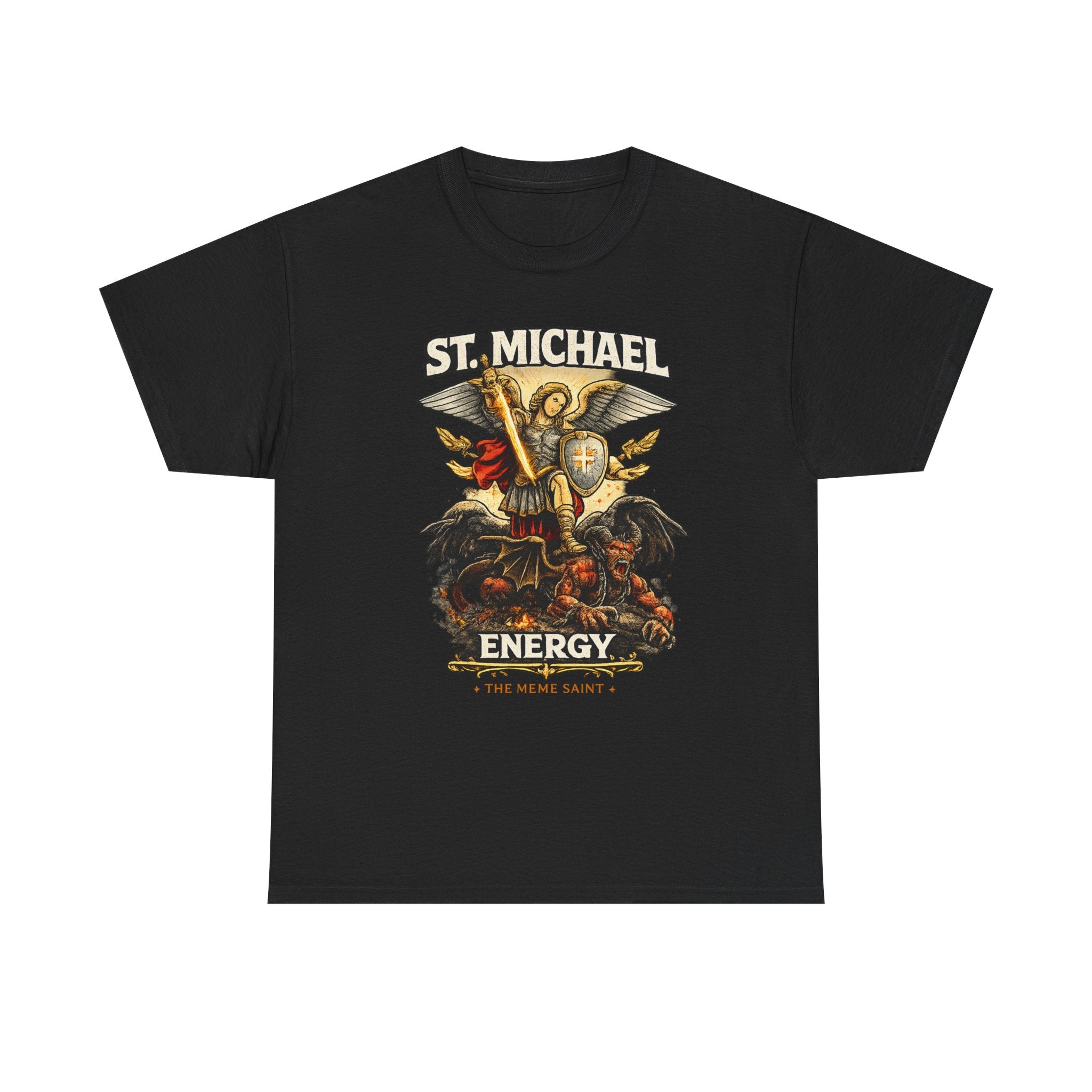 "St. Michael Energy" Vintage Archangel Shirt