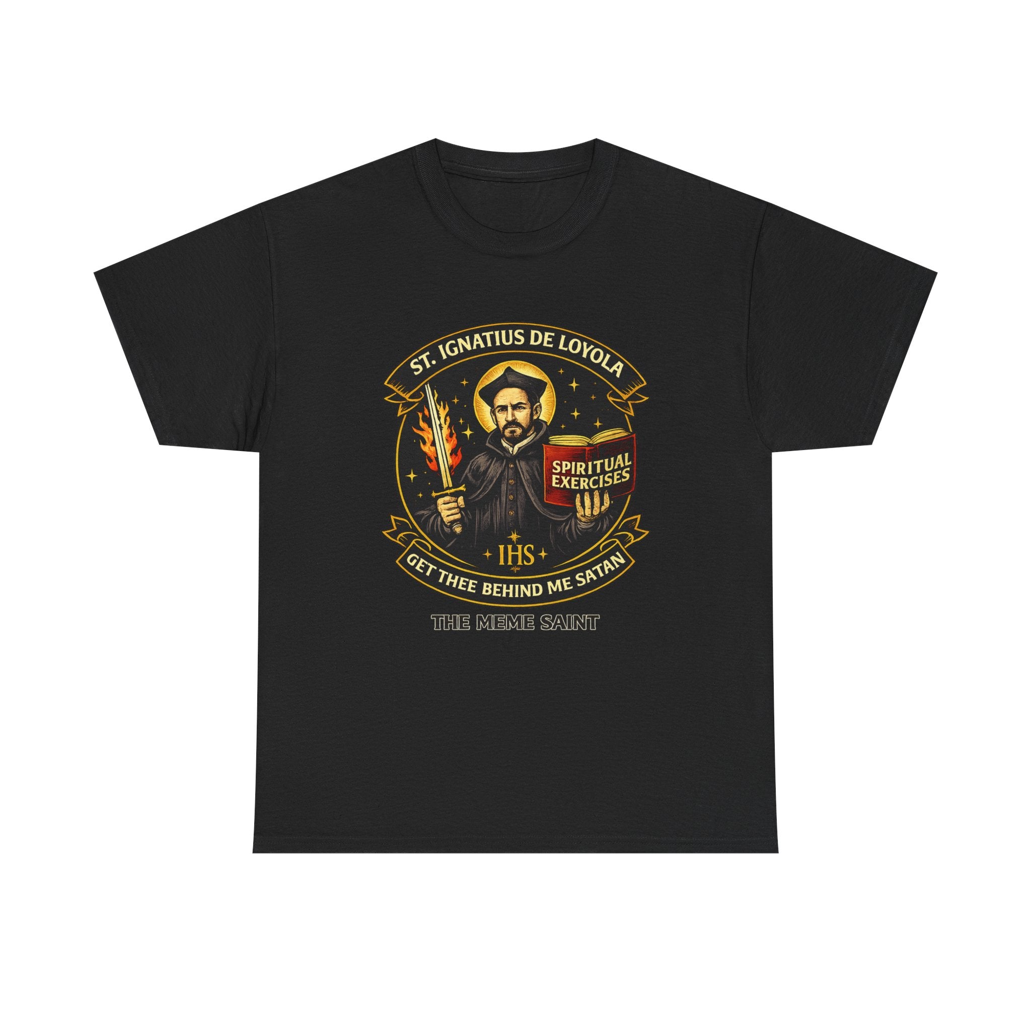 St. Ignatius 'Get Thee Behind Me Satan' Tee