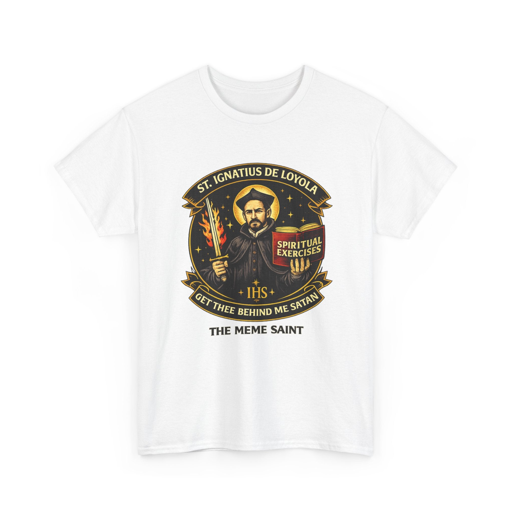St. Ignatius 'Get Thee Behind Me Satan' Tee