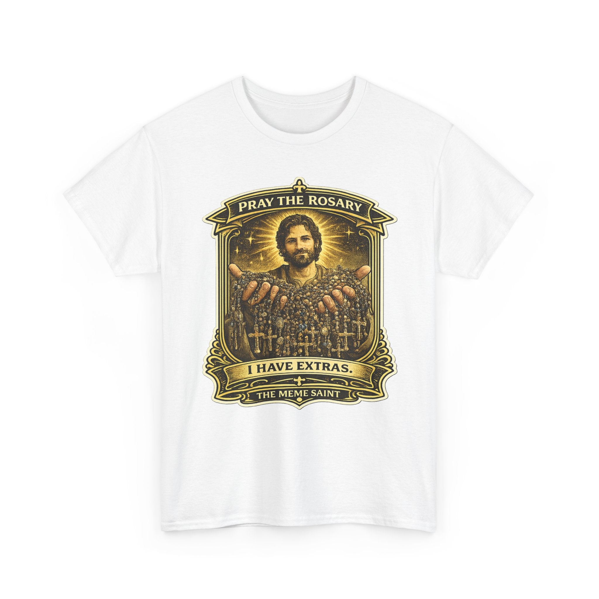 Pray the Rosary T-Shirt – 'I Have Extras'