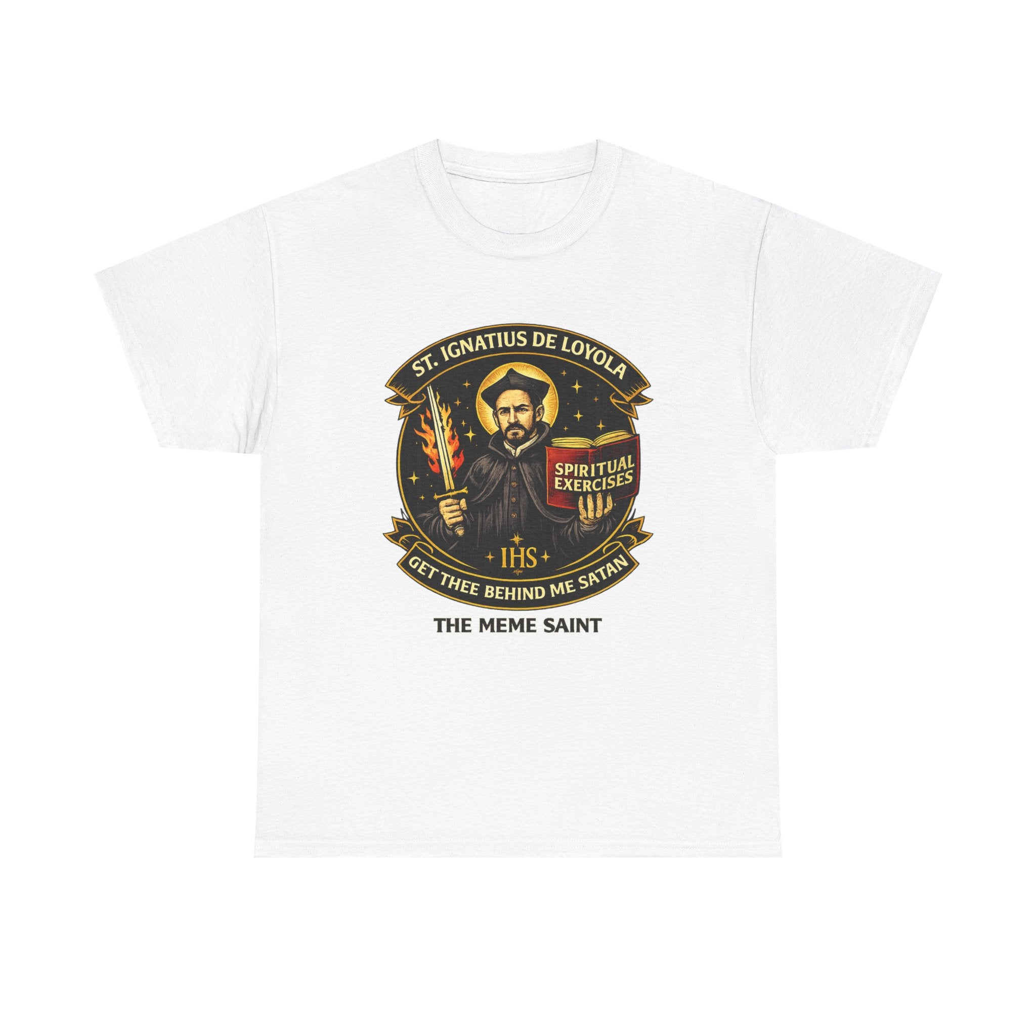 St. Ignatius 'Get Thee Behind Me Satan' Tee