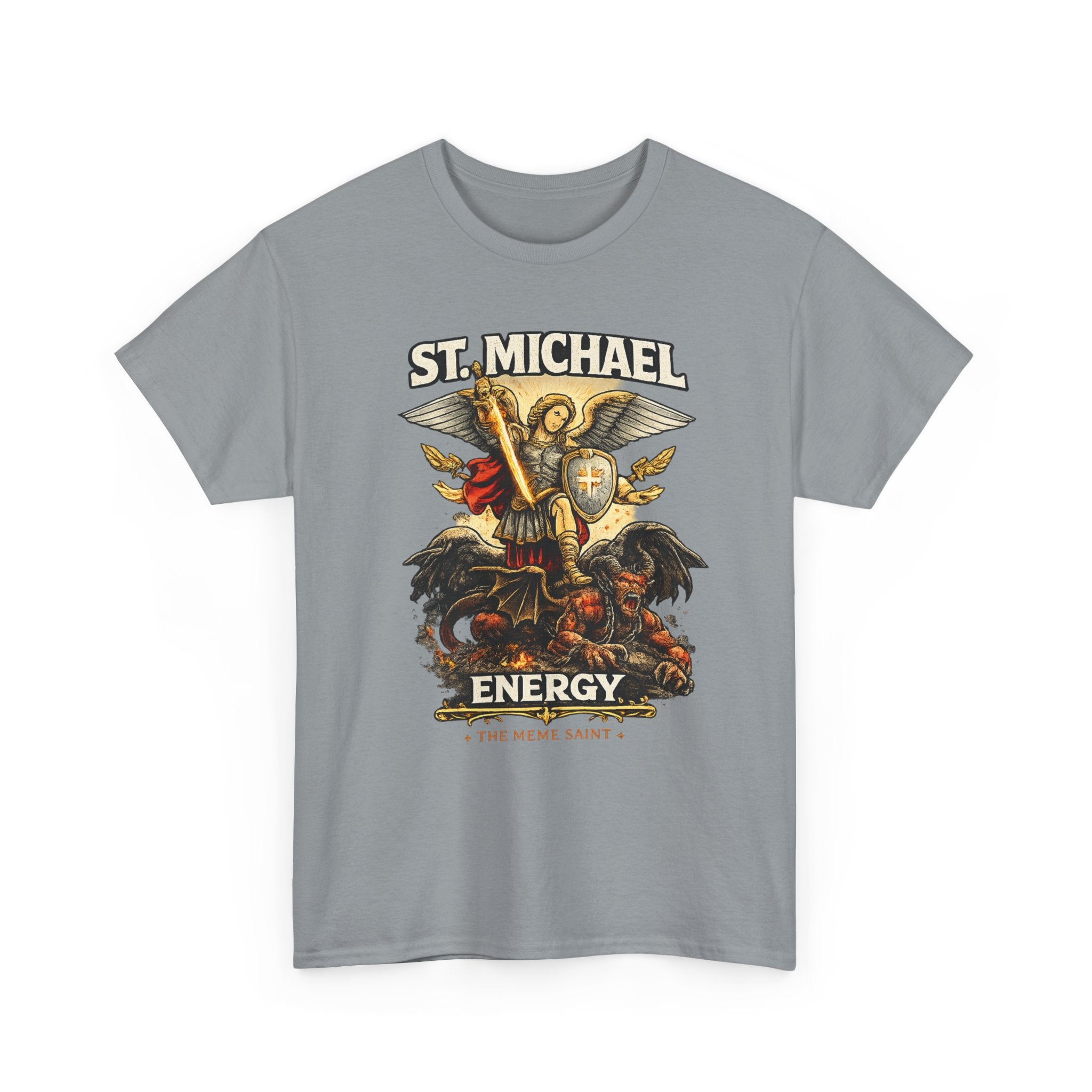 "St. Michael Energy" Vintage Archangel Shirt
